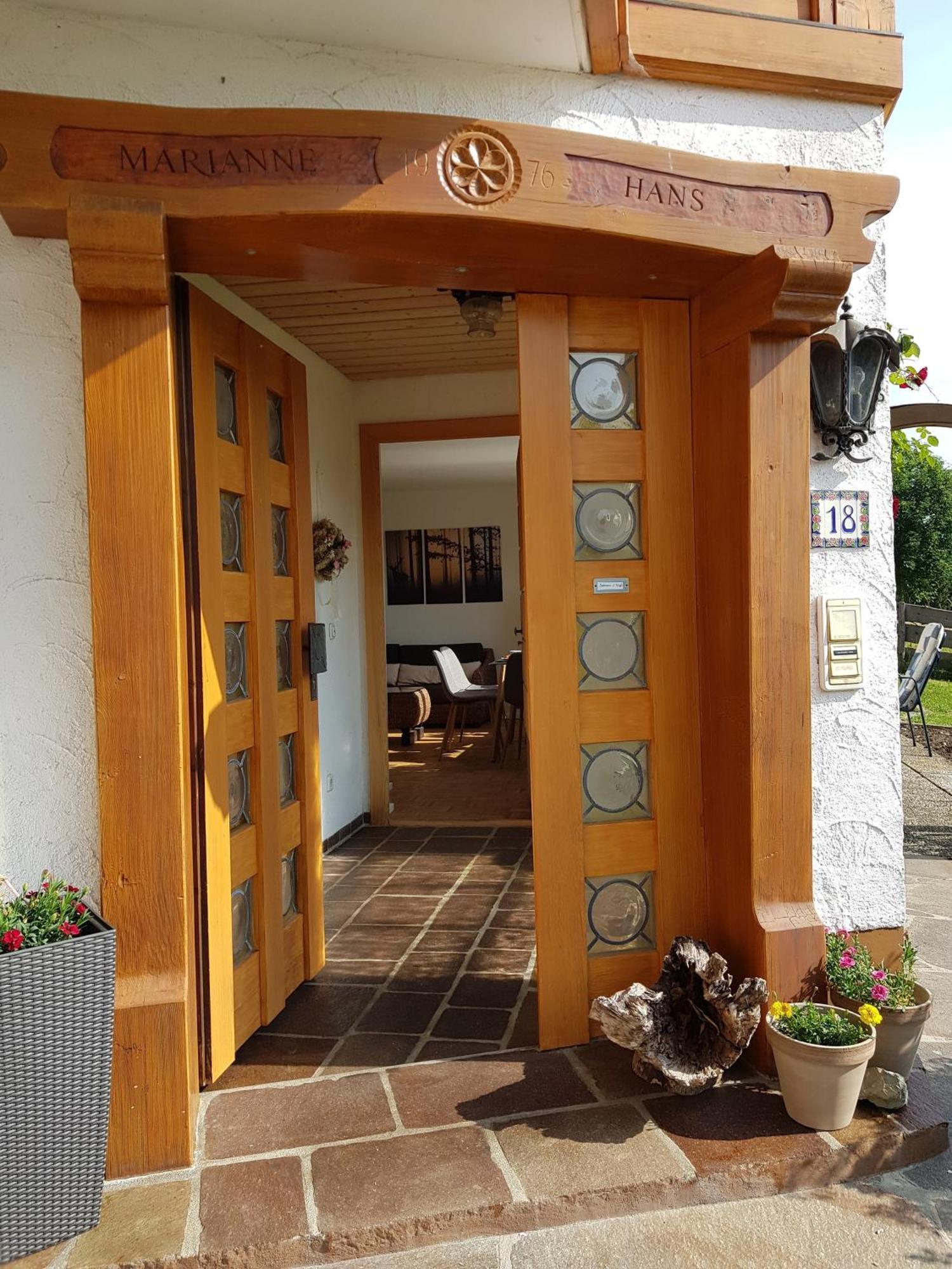 Ferienwohnung Schlossberg 1 Peiting Dış mekan fotoğraf